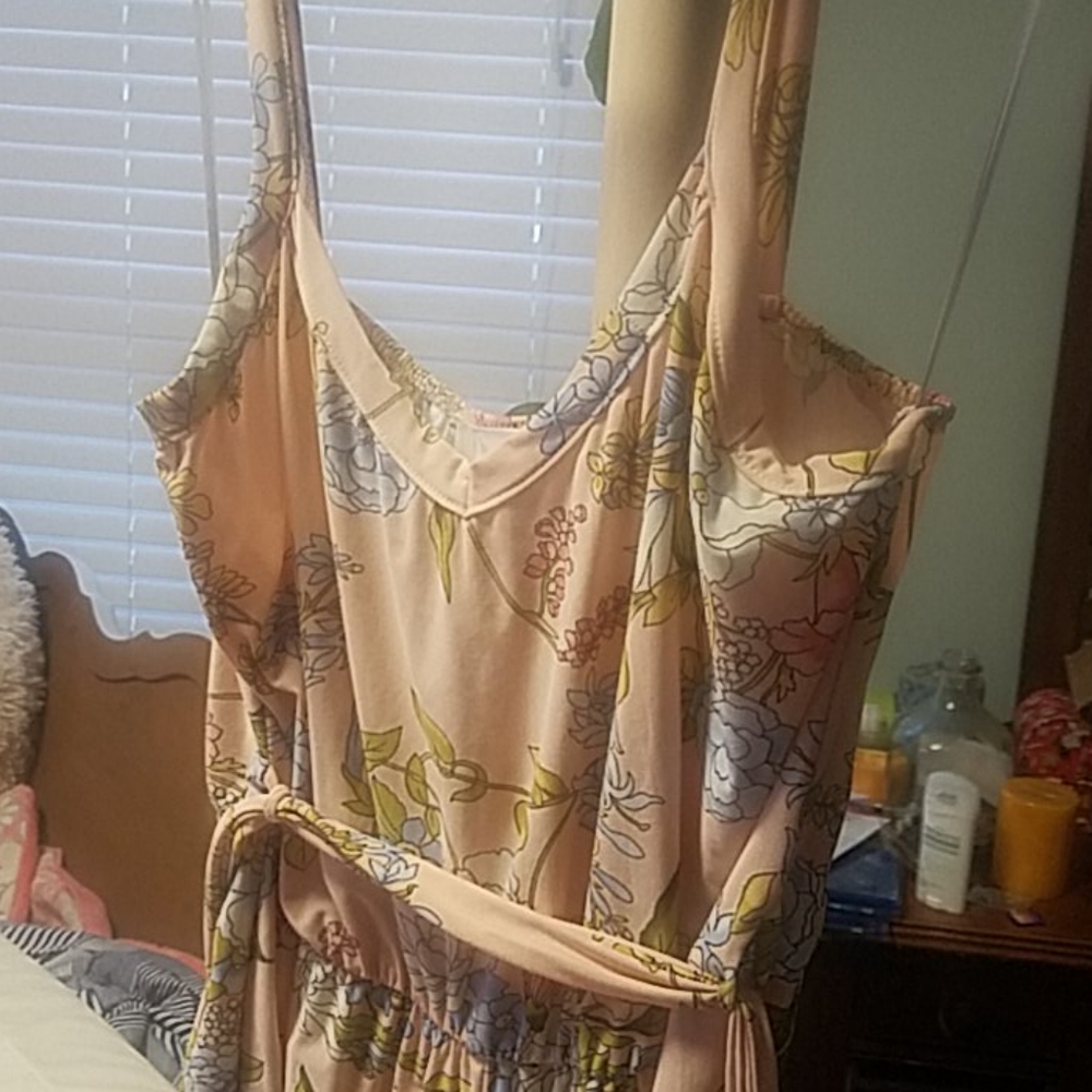 Cute peach romper